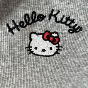 Hello Kitty Light Gray Polo Shirt